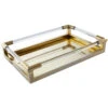 Olivia's Gold And Acrylic Tray | Outlet