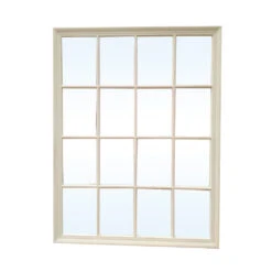 Premier® Olivia's Grey Panel Rectangular Mirror