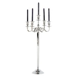Eichholtz Amarillo Candle Holder Nickel Finish