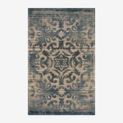 Andrew Martin Kashan Rug Blue