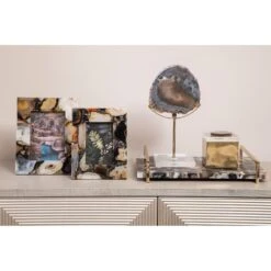 Premier® Olivia's Boutique Hotel Collection - Black Agate Tray Small -Best Home Decor Store 1411420 liv 01