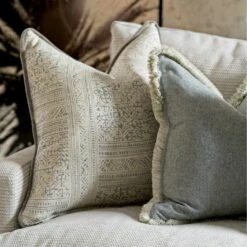 Andrew Martin Ostuni Cushion Storm/Vieste -Best Home Decor Store 215955 ostunistorm vieste yorkmarl aleziocushions