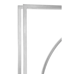 Premier® Olivia's Boutique Hotel Collection - Square Silver Metal Clock -Best Home Decor Store 2201061 mac 01 Medium 20