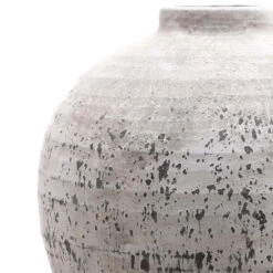 Hill Interiors Tiber Stone Ceramic Vase -Best Home Decor Store 22246 a