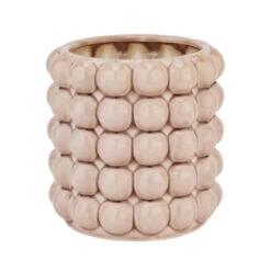 Hill Interiors Seville Collection Large Blush Bubble Planter