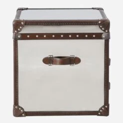 Andrew Martin Livingstone Steamer Trunk -Best Home Decor Store 246987 livingstone side