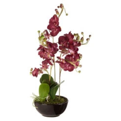 Premier® Olivia's Faux Orchid Purple -Best Home Decor Store 2907013