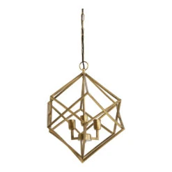 Light & Living Drizella 3 Lamp Pendant Gold