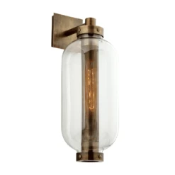 Hudson Valley Lighting Atwater 1 Light Wall In Vintage Brass -Best Home Decor Store 2d000266 cdce 498e 95d8 d61c96a6604d