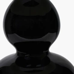 Olivia's Leonardo Black Ceramic Table Lamp With Brushed Gold Metal Detail -Best Home Decor Store 30 938 C G