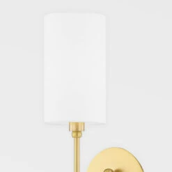Hudson Valley Lighting Harlem 1 Light Wall Sconce In Aged Brass -Best Home Decor Store 3542df25 e3b0 411e 8eed a5bdd88b0ecb