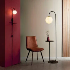 Olivia's Ayla Floor Lamp In Black 5 Olivia's Ayla Floor Lamp In Black -Best Home Decor Store 5016087982875 02