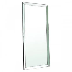 Gallery Interiors Luna Leaner Mirror In Chrome
