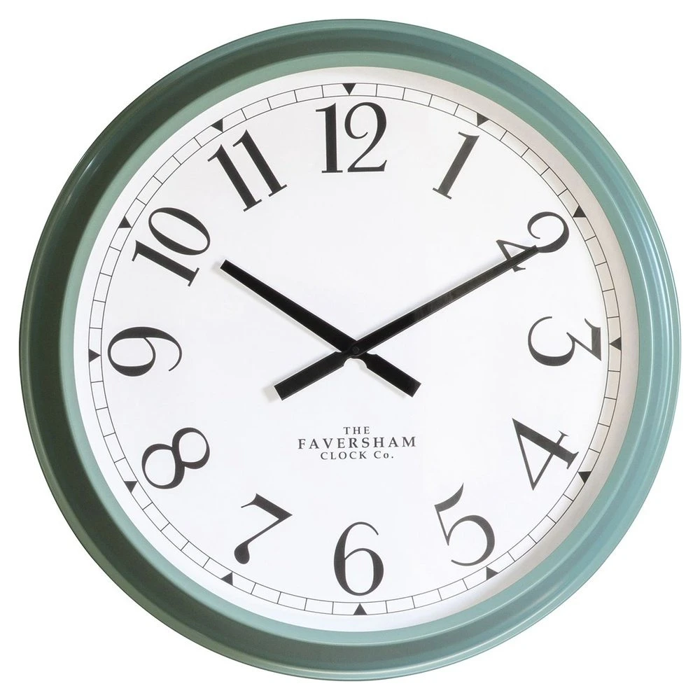 Gallery Interiors Orville Clock Wasabi 1 Gallery Interiors Orville Clock Wasabi