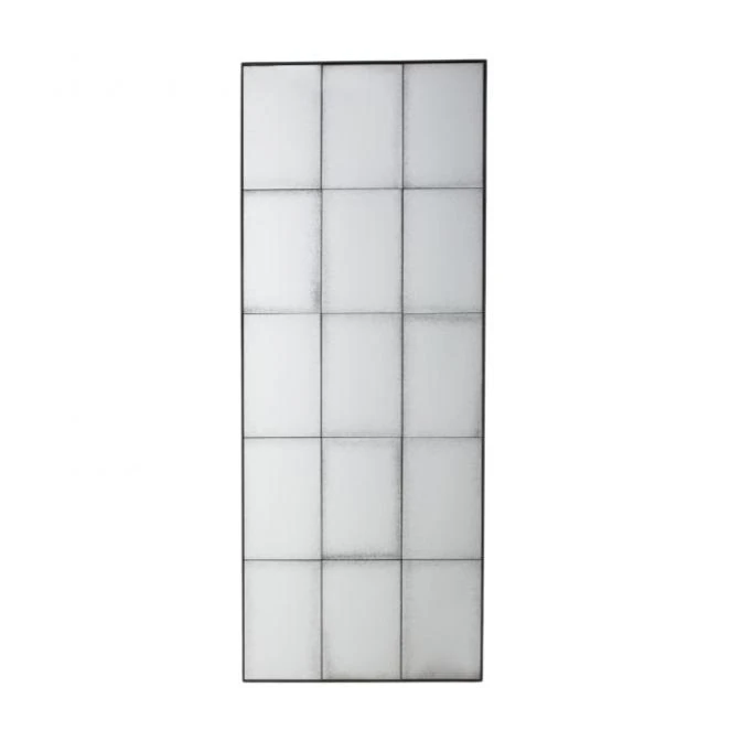 Gallery Interiors Boxley Antique Window Pane Mirror 1 Gallery Interiors Boxley Antique Window Pane Mirror