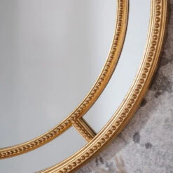 Gallery Interiors Sinatra Mirror In Gold -Best Home Decor Store 5056315929326 2