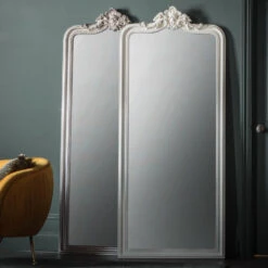 Gallery Interiors Cagney Mirror In White -Best Home Decor Store 5056315929333 750x750 1