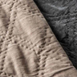 Gallery Interiors Quilted Diamond Blanket Bedspread In Blush -Best Home Decor Store 5059413137785 1