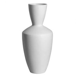 Gallery Interiors Naru Vase In White