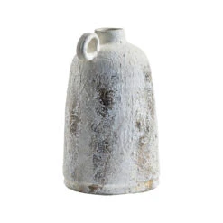 Gallery Interiors Mori Bottle Whitestone Vase -Best Home Decor Store 5059413398230 3