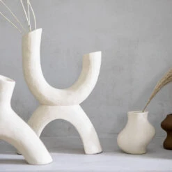 Gallery Interiors Sala Vase White -Best Home Decor Store 5059413677373 01