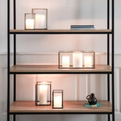 Gallery Interiors Loane Candle Holder In Antique Brass | Outlet -Best Home Decor Store 5059413695155 01 557f9bd0 038b 485c a5da 428949d89b9f