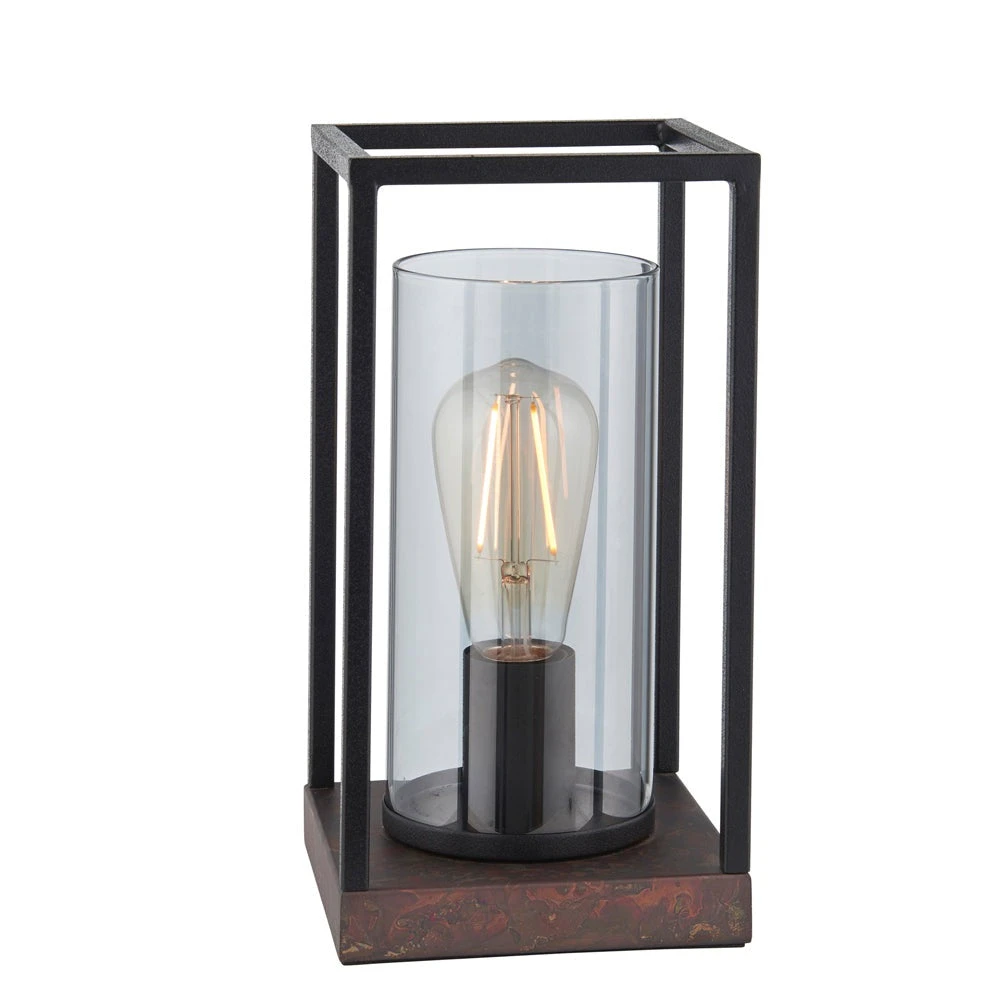 Olivia's Clara Table Lamp In Black & Bronze 1 Olivia's Clara Table Lamp In Black & Bronze