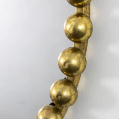 Gallery Interiors Selena Round Wall Mirror Gold -Best Home Decor Store 5059413703522 01