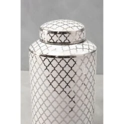 Premier® Olivia's Renne Jar White And Silver -Best Home Decor Store 5505178 liv 04