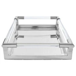 Premier® Olivia's Luxe Collection - Silver And Acrylic Tray -Best Home Decor Store 5505717 03 Medium 20