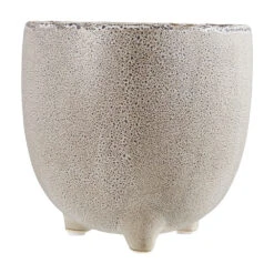 Premier® Olivia's Speckled Natural Stoneware Planter Large -Best Home Decor Store 5505760 Medium 20