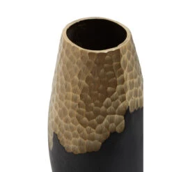 Premier® Olivia's Luxe Collection - Black And Gold Dimpled Vase Small -Best Home Decor Store 5505988 mac 01 Medium 20