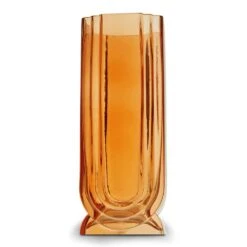 Premier® Olivia's Eden Large Glass Vase In Orange -Best Home Decor Store 5506246 0400