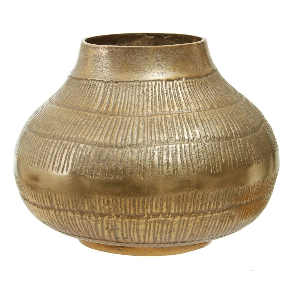 Premier® Olivia's Decima Large Rough Vase In Gold 1 Premier® Olivia's Decima Large Rough Vase In Gold
