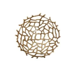 Premier® Olivia's Pramoda Large Coral Effect Bowl In Gold -Best Home Decor Store 5509060 0200