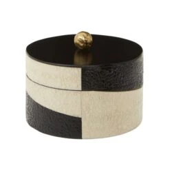 Premier® Olivia's SMALL BLACK AND WHITE TRINKET BOX