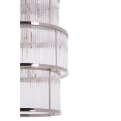 Premier® Olivia's Salsa 3 Tier Drum Chandelier Nickel Finish -Best Home Decor Store 5511426 04