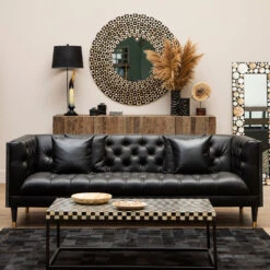 Premier® Olivia's Soft Industrial Collection - Tinto Champagne Glass Floor Lamp -Best Home Decor Store 5511616 08