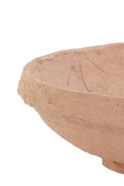 Light & Living Deco Dish In Dark Peach -Best Home Decor Store 6325291 1