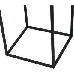 Olivia's Set Of 2 Graphite Metal Planters -Best Home Decor Store 70 650 zz 005