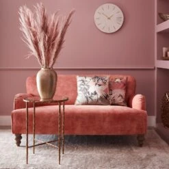 Libra Interiors Brass Inlay And Marble Wall Clock -Best Home Decor Store 702811 F