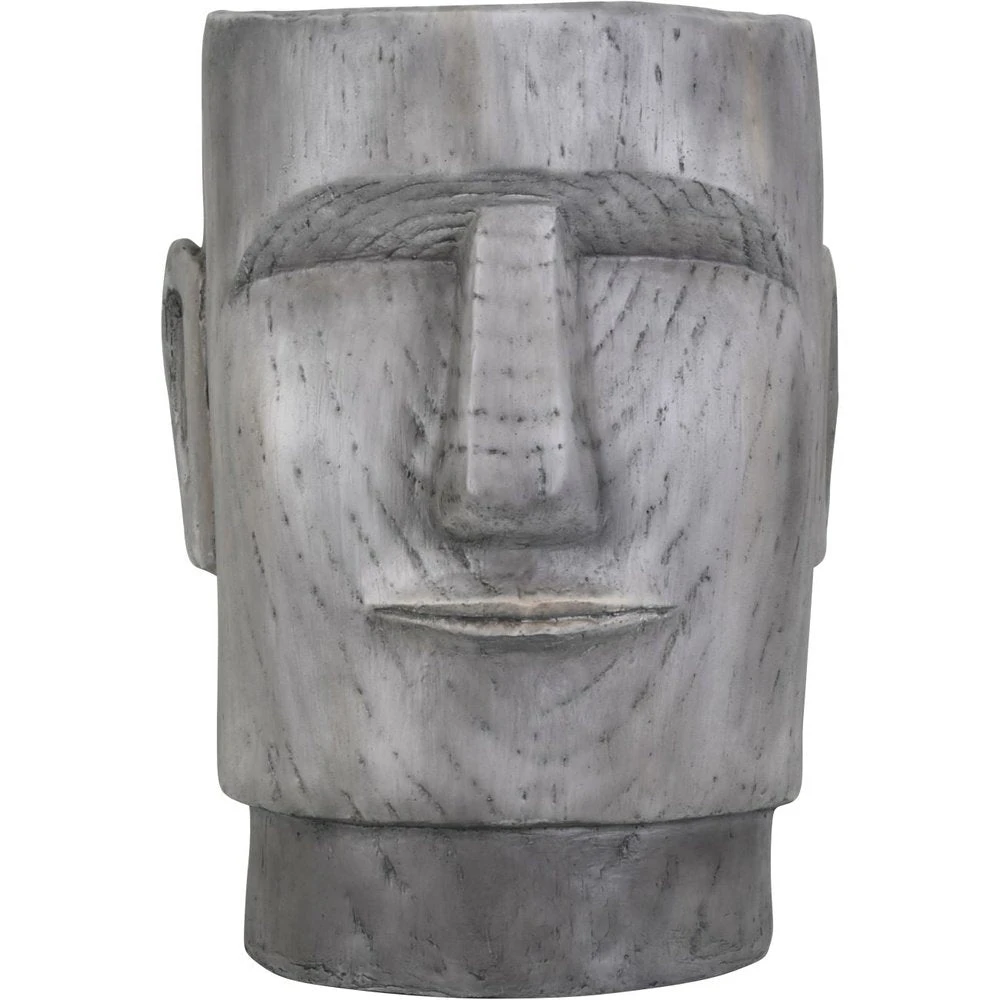 Libra Interiors Small Easter Island Head Planter 1 Libra Interiors Small Easter Island Head Planter