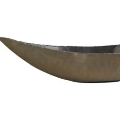 Libra Interiors Molten Metal Ellipse Bowl -Best Home Decor Store 703656 C