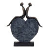 Libra Interiors Couple's Love Heart Sculpture