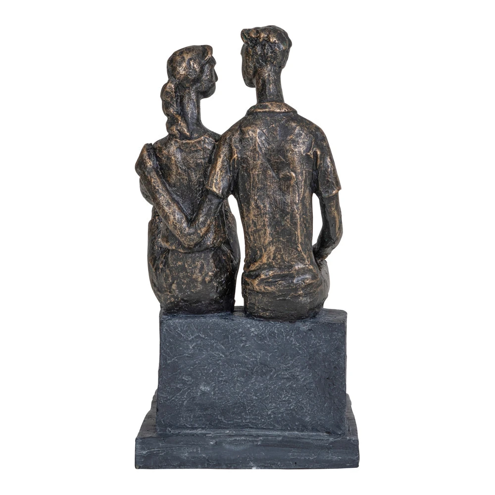 Libra Interiors Bronze Blocks Couple 3 Libra Interiors Bronze Blocks Couple - Image 3