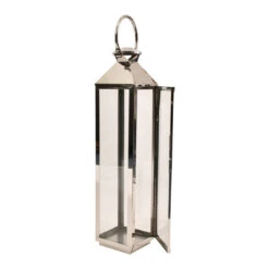 Libra Interiors Iconic Brompton Short Lantern Polished Nickel -Best Home Decor Store 704226 B