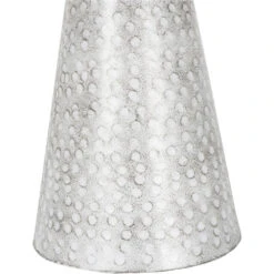 Libra Interiors Sandbanks Iron And Hammered Glass Table Hurricane -Best Home Decor Store 704802 205 1