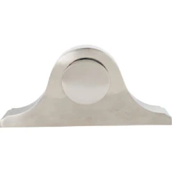 Libra Interiors Retro Carriage Mantel Clock In Nickel Finish -Best Home Decor Store 704836 379