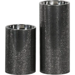 Libra Interiors Dusky Finish Small Pillar Candle Holder -Best Home Decor Store 704946 G