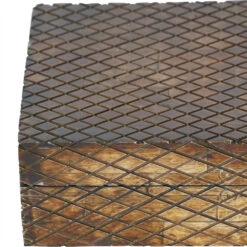 Libra Interiors Bone Carved Natural Finish Small Box -Best Home Decor Store 704988 D